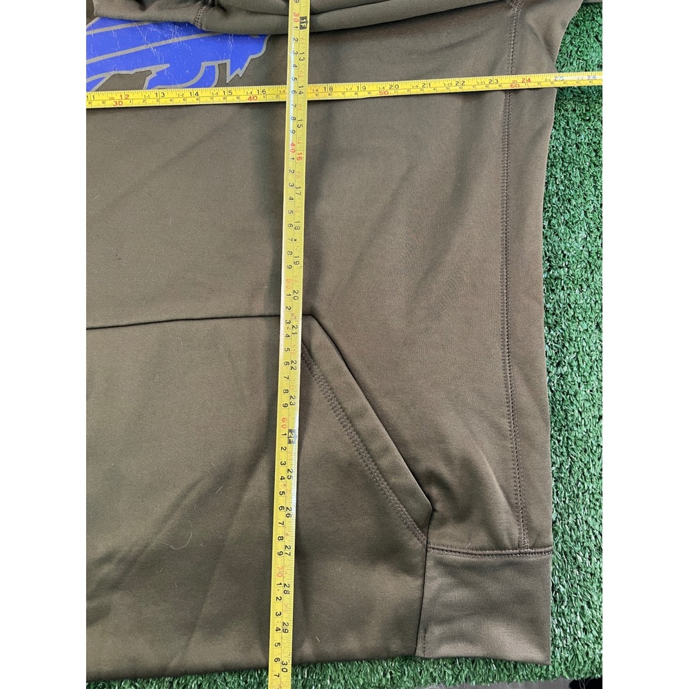 Nike Buffalo Bills NFL Onfield Apparel Hoodie XL Green Camo Salute To Service - Picture 4 of 5